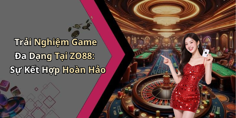 Trải Nghiệm Game Đa Dạng Tại ZO88: Sự Kết Hợp Hoàn Hảo
